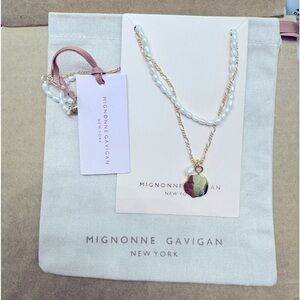 NWT.  Mignonne Gavigan. Elba Double Strand Necklace.